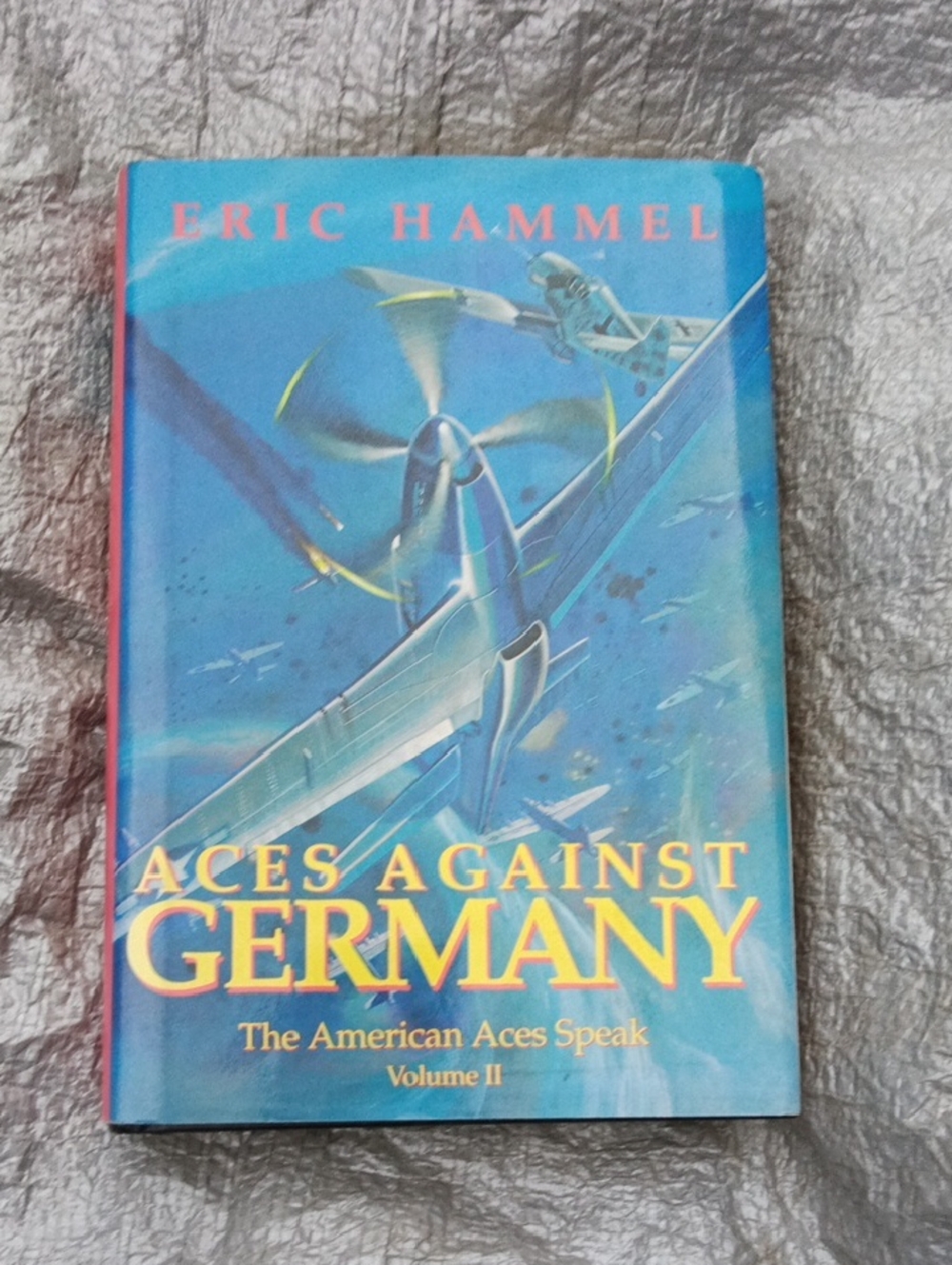 Vtg Aces Against Germany Hardcover Book in Blue